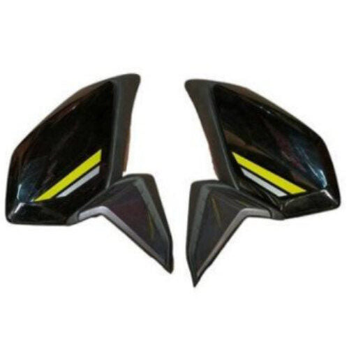 SP125 Tank Shroud Black TPFC Set of 6 Genuine Fiber Parts
