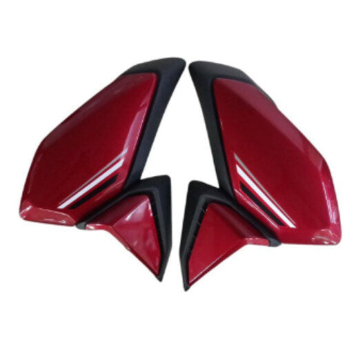 SP125 BS6 Tank Shroud Red With White Sticker TPFC Set of 6 Genuine Fiber Parts