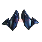 SP125 BS6 Tank Shroud Dark Blue With Red Sticker TPFC Set of 6 Genuine Fiber Parts