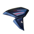 SP125 BS6 Tank Shroud Dark Blue With Red Sticker TPFC Set of 6 Genuine Fiber Parts