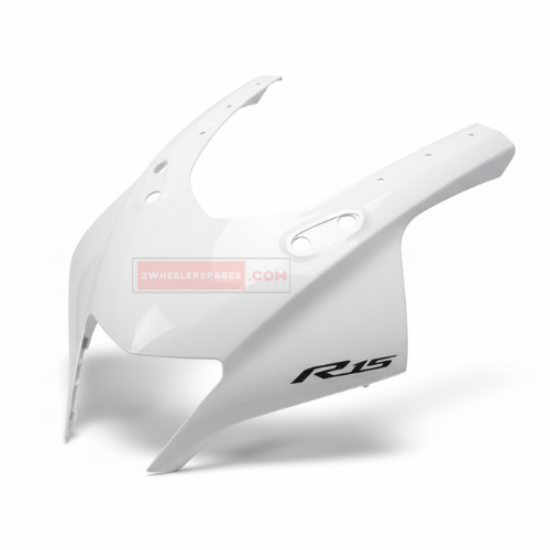 R15 V3 Visor White Yamaha Genuine Parts