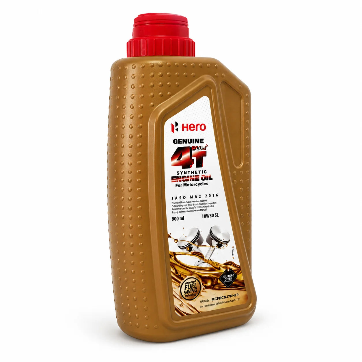 Hero 10W-30 4T Synthetic Engine Oil Hero Genuine Parts