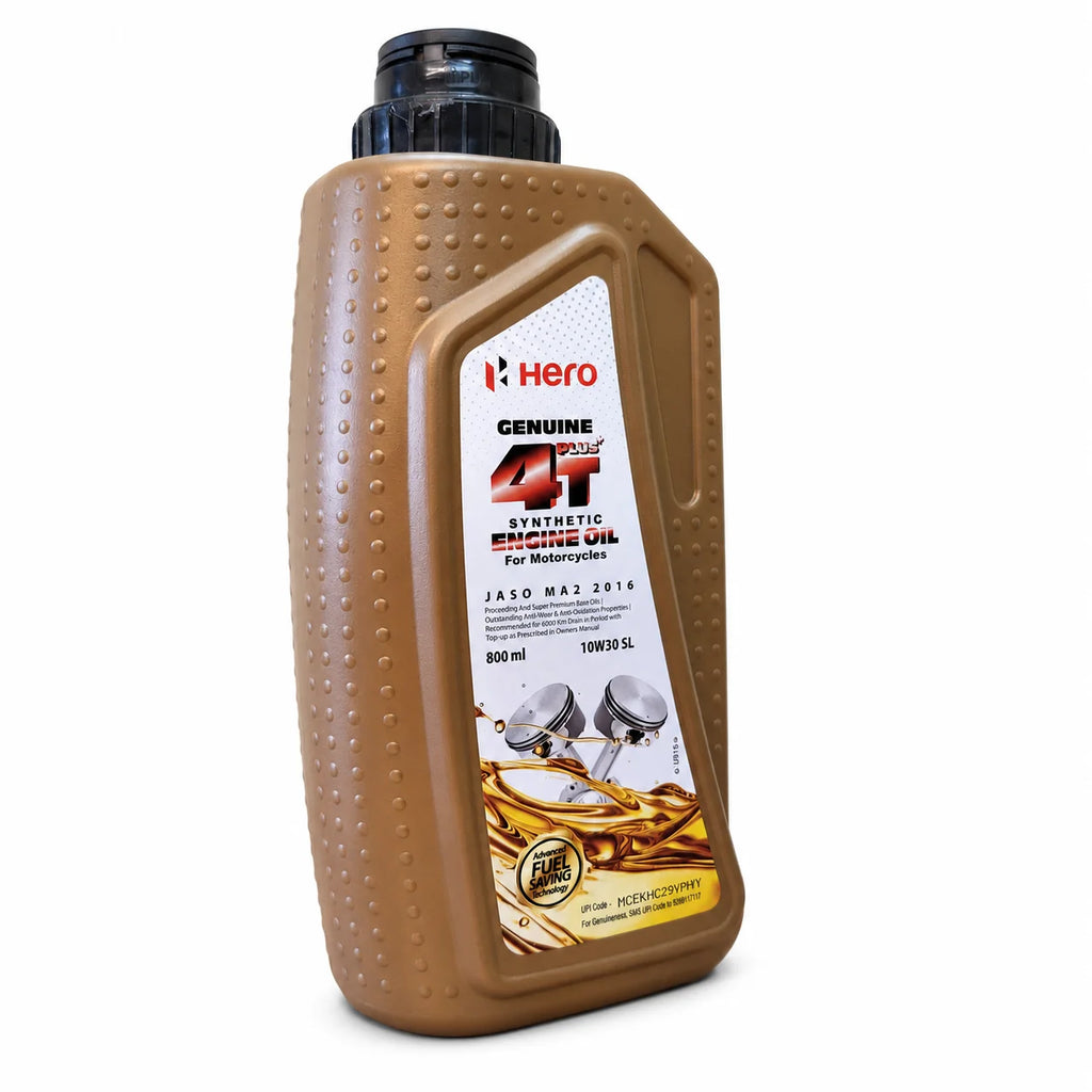 Hero 10W-30 4T Synthetic Engine Oil 800ml Hero Genuine Parts